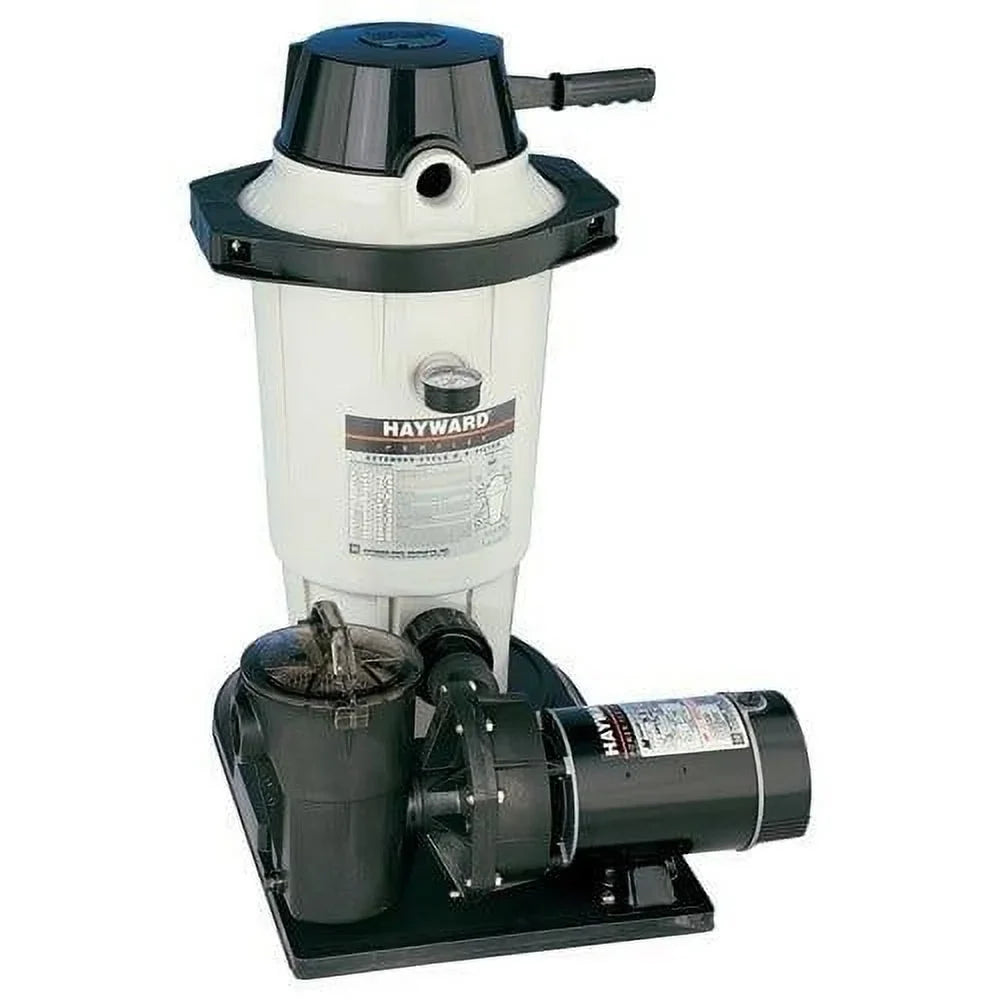 Power-Flo with D.E. Above Pump 25 Filter Sq. ft. Hayward Extended-Cycle Ground Matrix 1-1-2HP System Perflex W3EC50C93S