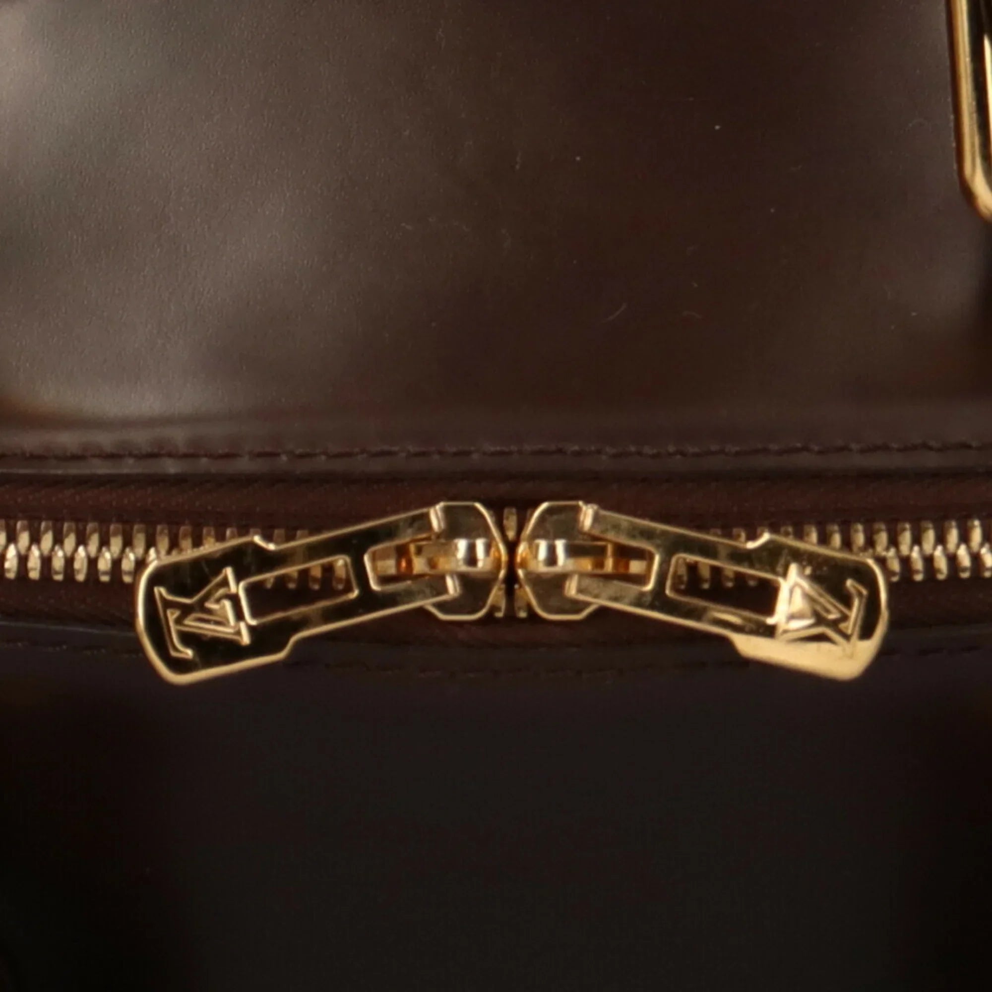 MM Bag Shoulder Used Women's Verona Damier Authenticated Brown Canvas
