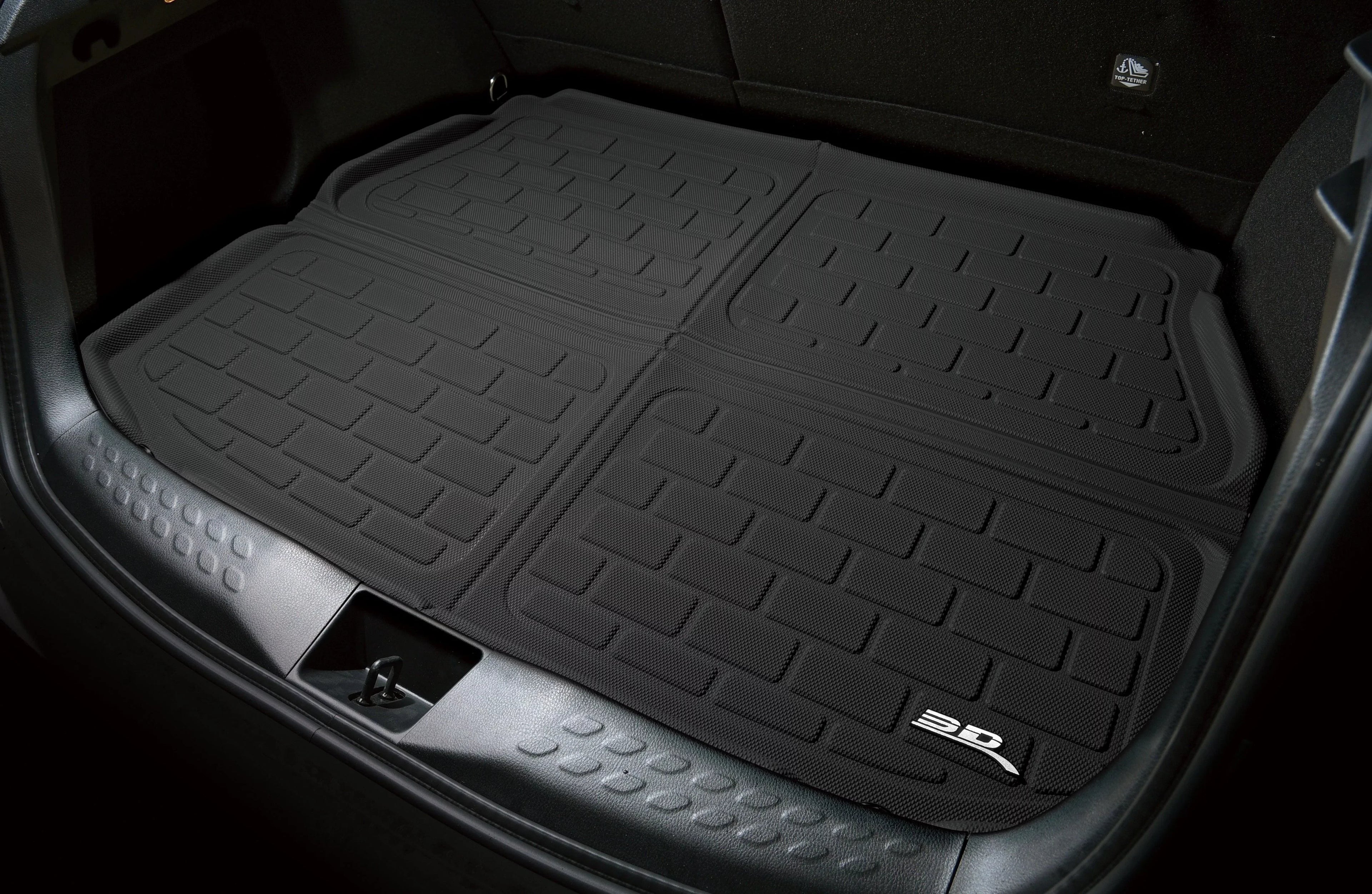 3D M1CH0931309 Cargo Row GMC Fits Tahoe Fits Chevrolet Protector Liner MAXpider 3rd Yukon 2021-2024 Behind Seatback