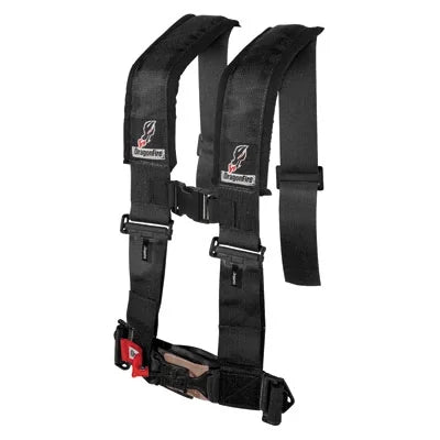 Sternum 2016-2018 Safety Clip Black H-design 4-Point Driver Racing 1000 Dragonfire Can-Am w/Adjustable Harness for Side XC 3" Maverick