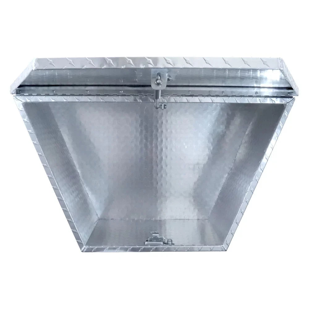 Extreme Utility Sport and Max Tongue for Trailer Aluminum Locking 5001.6097 Storage Box Diamond-Plate Trailers