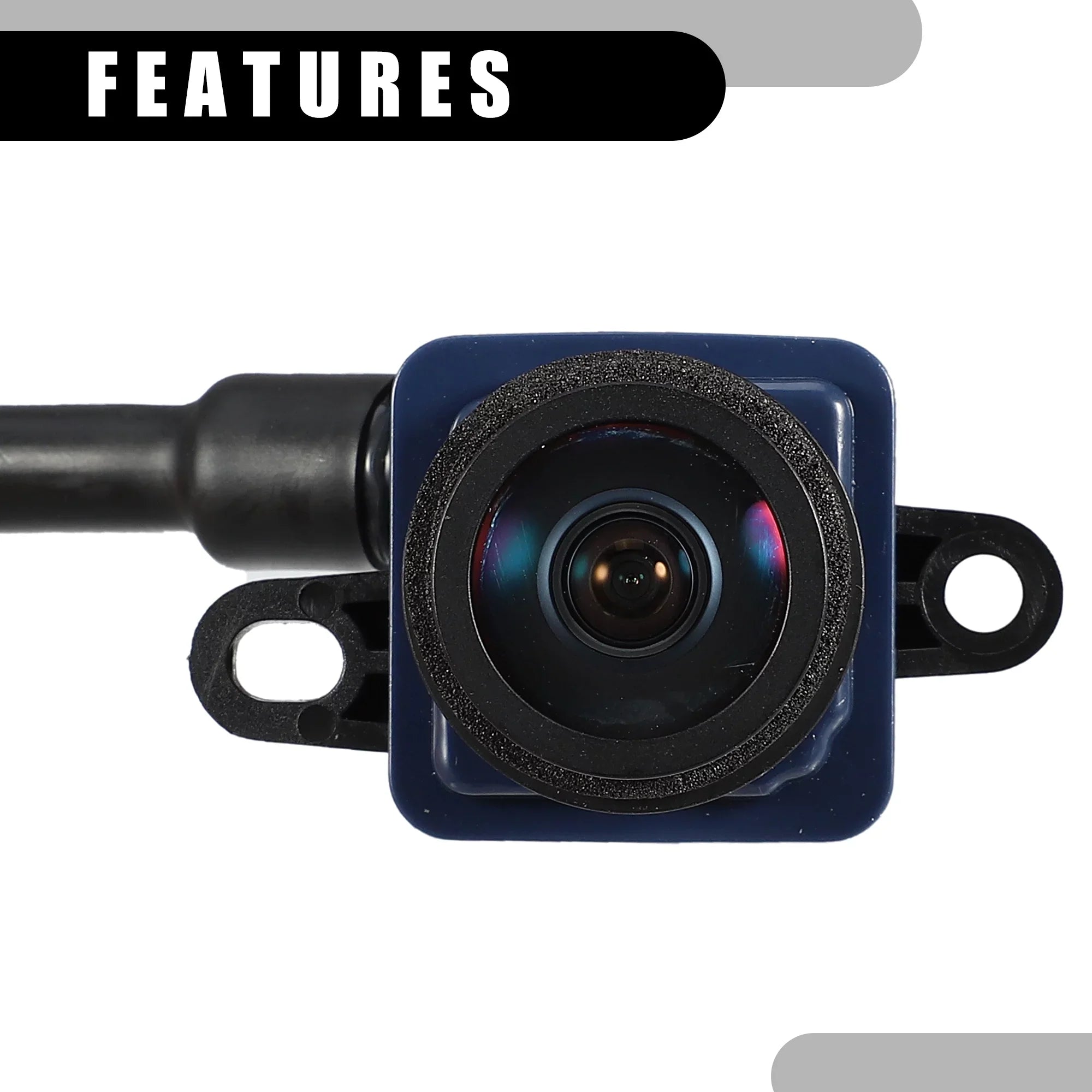 Rear Camera Up Back Ram for 3500 Black 2500 View ProMaster 2019-2021 1500 No.68417057AA Plastic