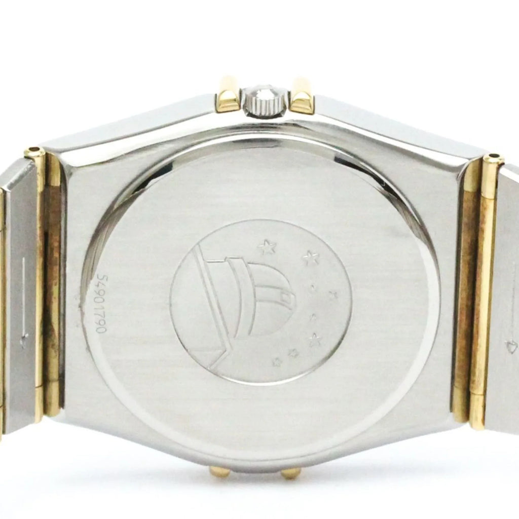 OMEGA Date Constellation (Good) 396.1070 Polished 18K Day BF566004 Watch Steel Gold Pre-Owned