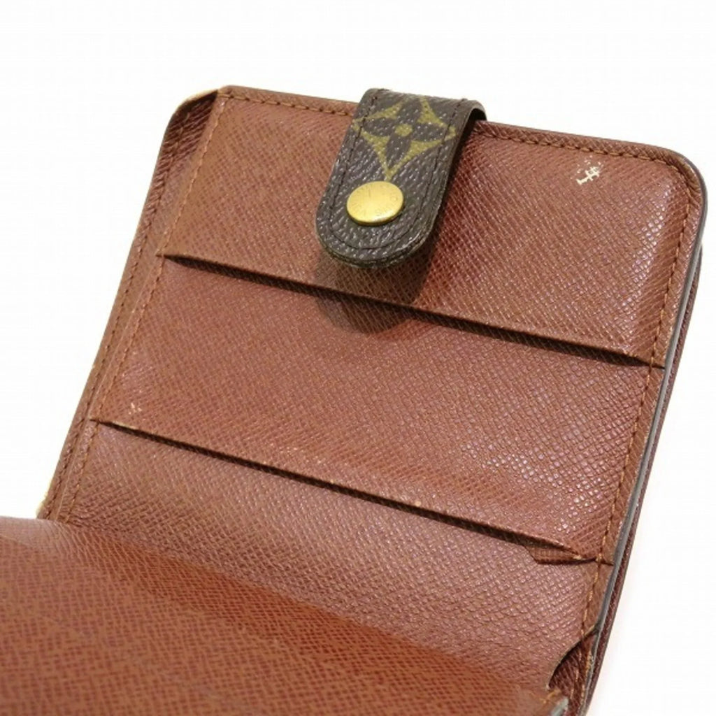 Monogram Women's Zip Pre-Owned Men's Bifold M61667 (Fair) Wallet Compact