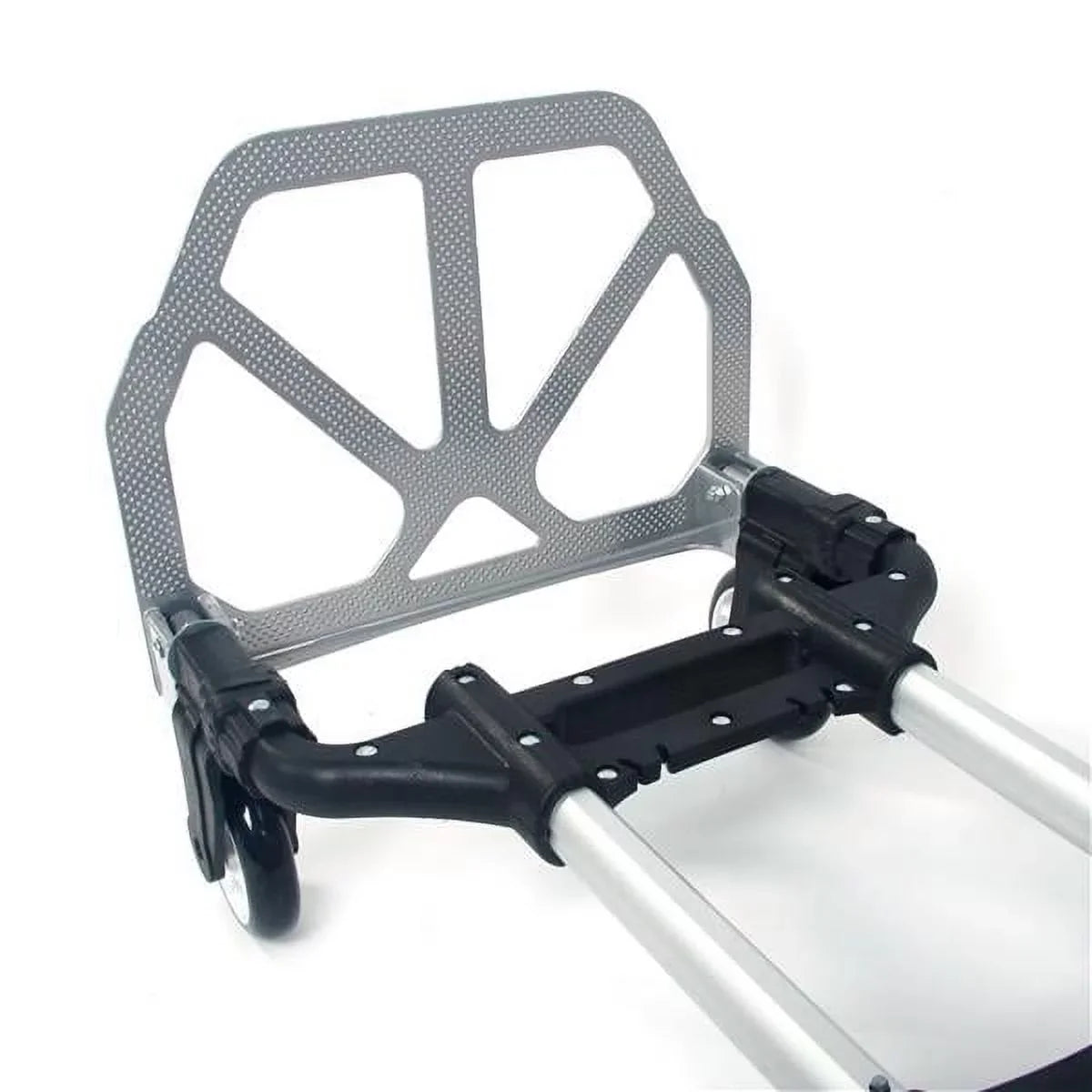 Trolley Aluminum Portable foldable Portable Truck black luggage Push Collapsible cart trolley Cart trolley Folding telescopic Black Dolly