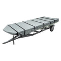 Set Air Polyester Resist Unique Boat Waterproof Gray 210D Sunshine Vents Cover Bargains 12"-14"x56" Boat Cover 1 Jon