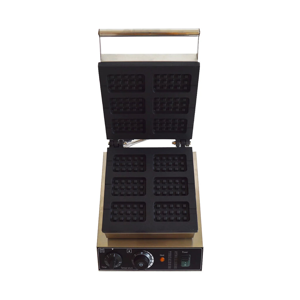 Oven Baking Six Electric Nonstick INTSUPERMAI Grid 6Pcs Scones Machine Keli Grid Waffle Commercial Machine