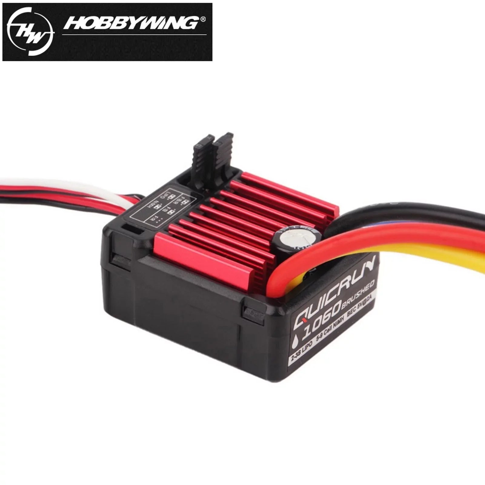 Car Electronic Controller Pinnaco Brushed QuicRun Speed HobbyWing 1060 60A RC for 1/10 ESC
