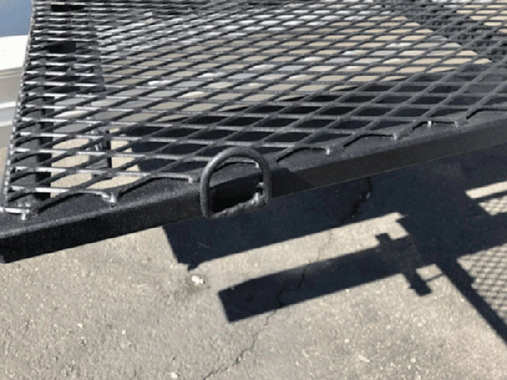 The Truck with Steel RV Heavy Duty Finish 60" Rack Made 20" Bumper x in Rugged Bed Storage USA