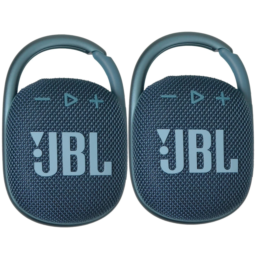 Clip Bluetooth Portable 2x JBL Waterproof Speaker 4 (Blue)