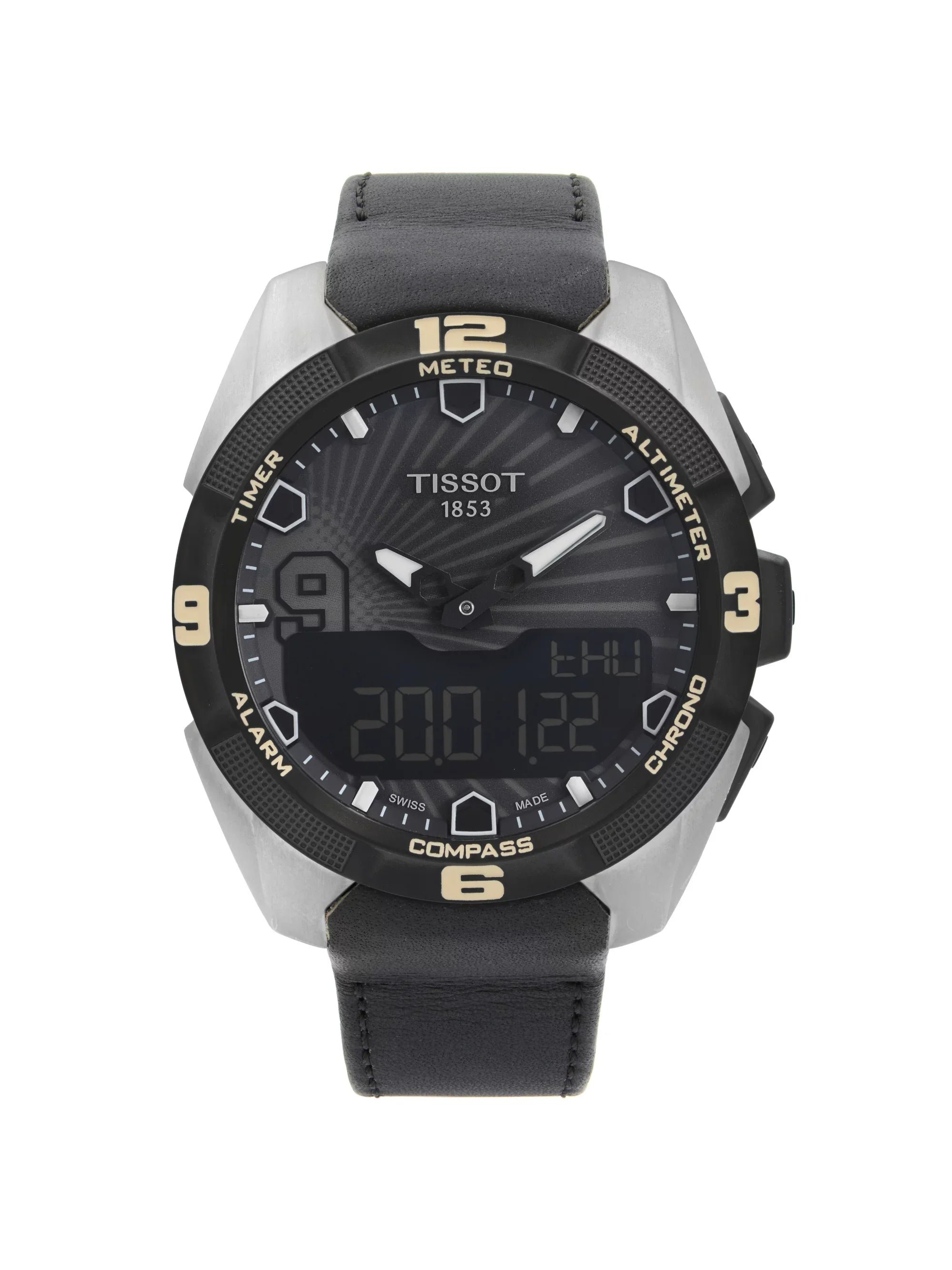 Men Dial Solar Watch Expert T-Touch Black Tony Tissot Parker T091.420.46.061.00