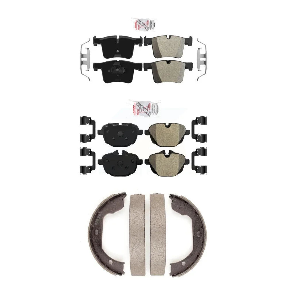 Pads Disc Semi-Metallic Auto X3 Front 2011 xDrive28i For Transit Brake Kit KNN-100380