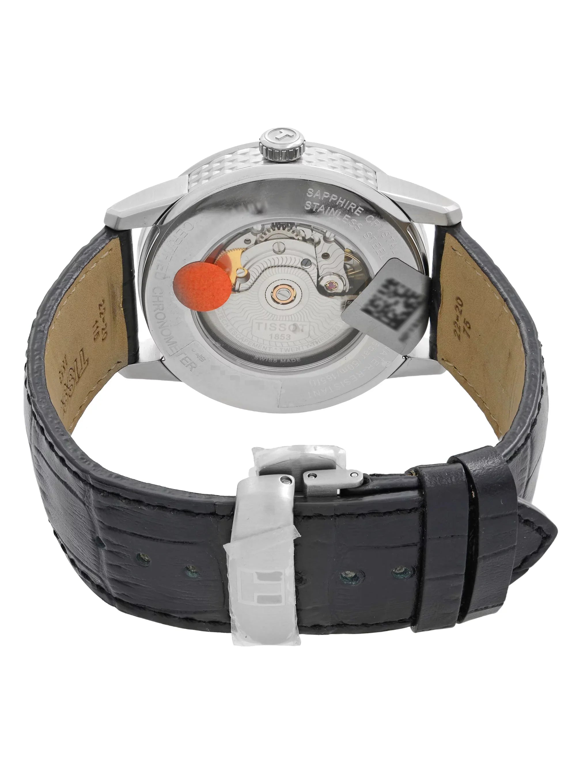 Black Steel Tissot T-Classic Watch Dial Automatic T086.408.16.051.00 Mens 41mm