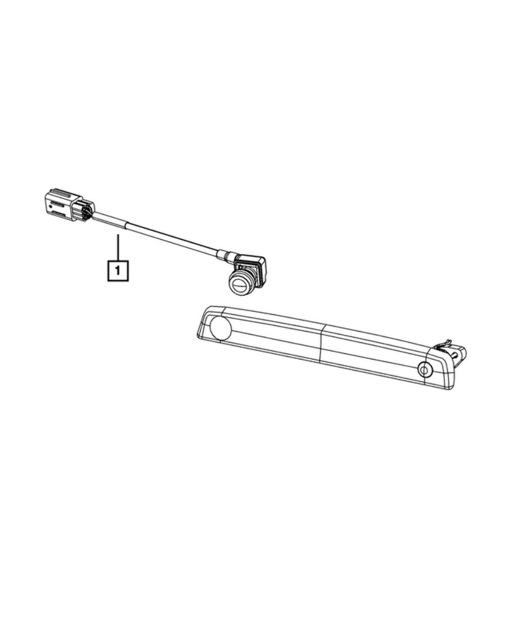 Camera OE Genuine 56054058AH Mopar New