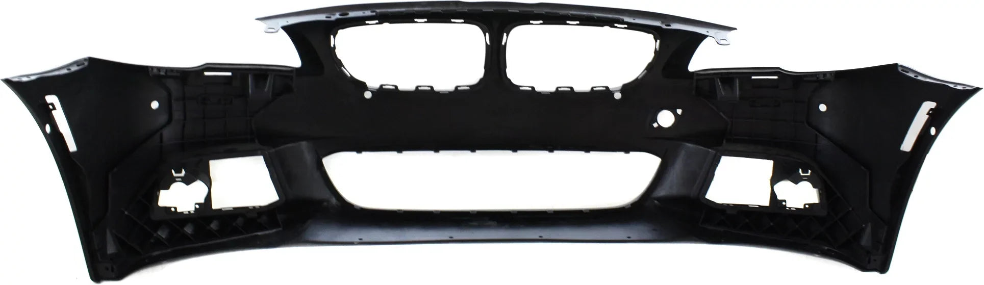 with Compatible View Side Sedan PDC 2011-2013 COVER Primed M Camera 5-Series with Pkg Sensor Front BUMPER For with Holes