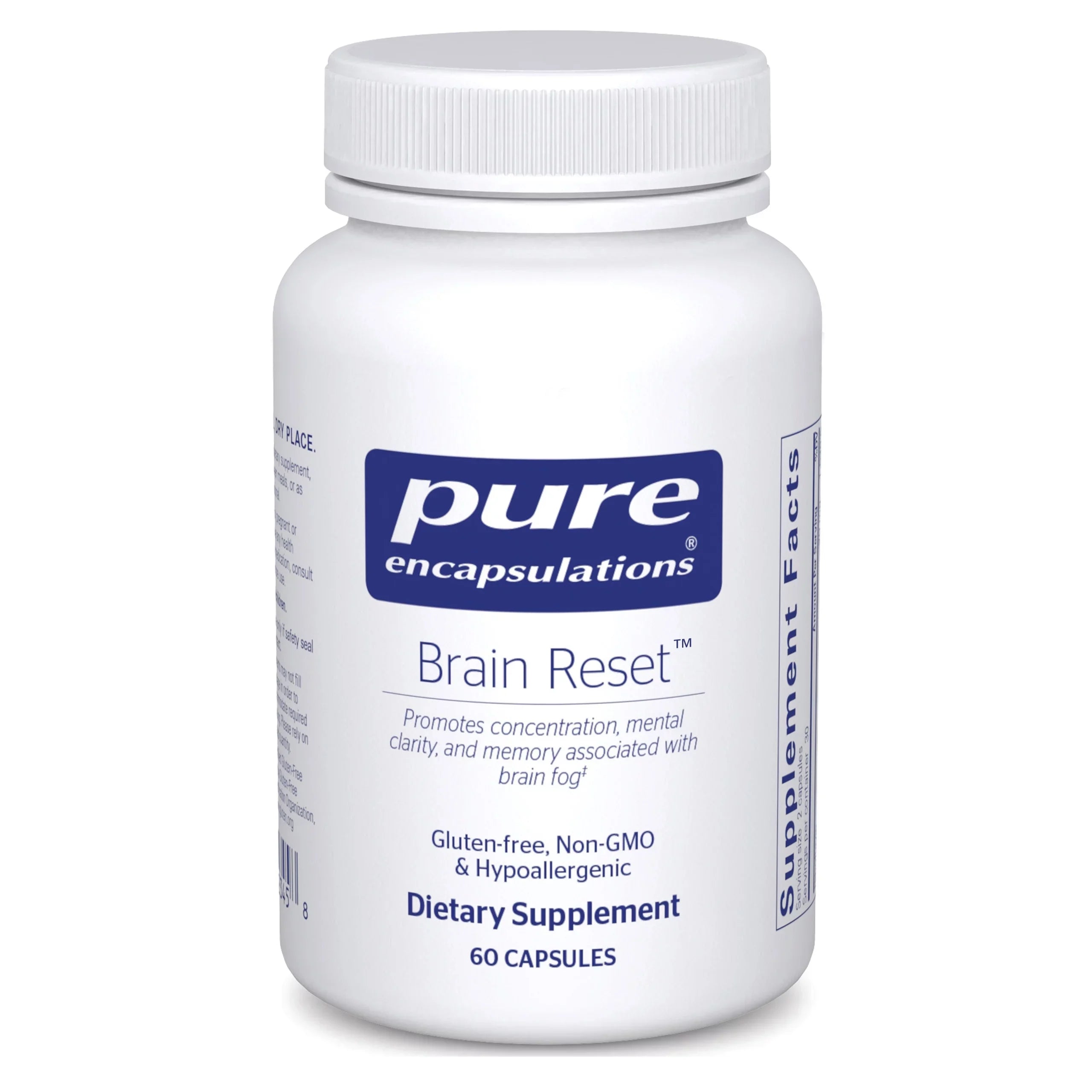with Associated 60 Clarity, Brain Supports Encapsulations | Memory | Pure and Concentration, Brain Fog Capsules* Reset
