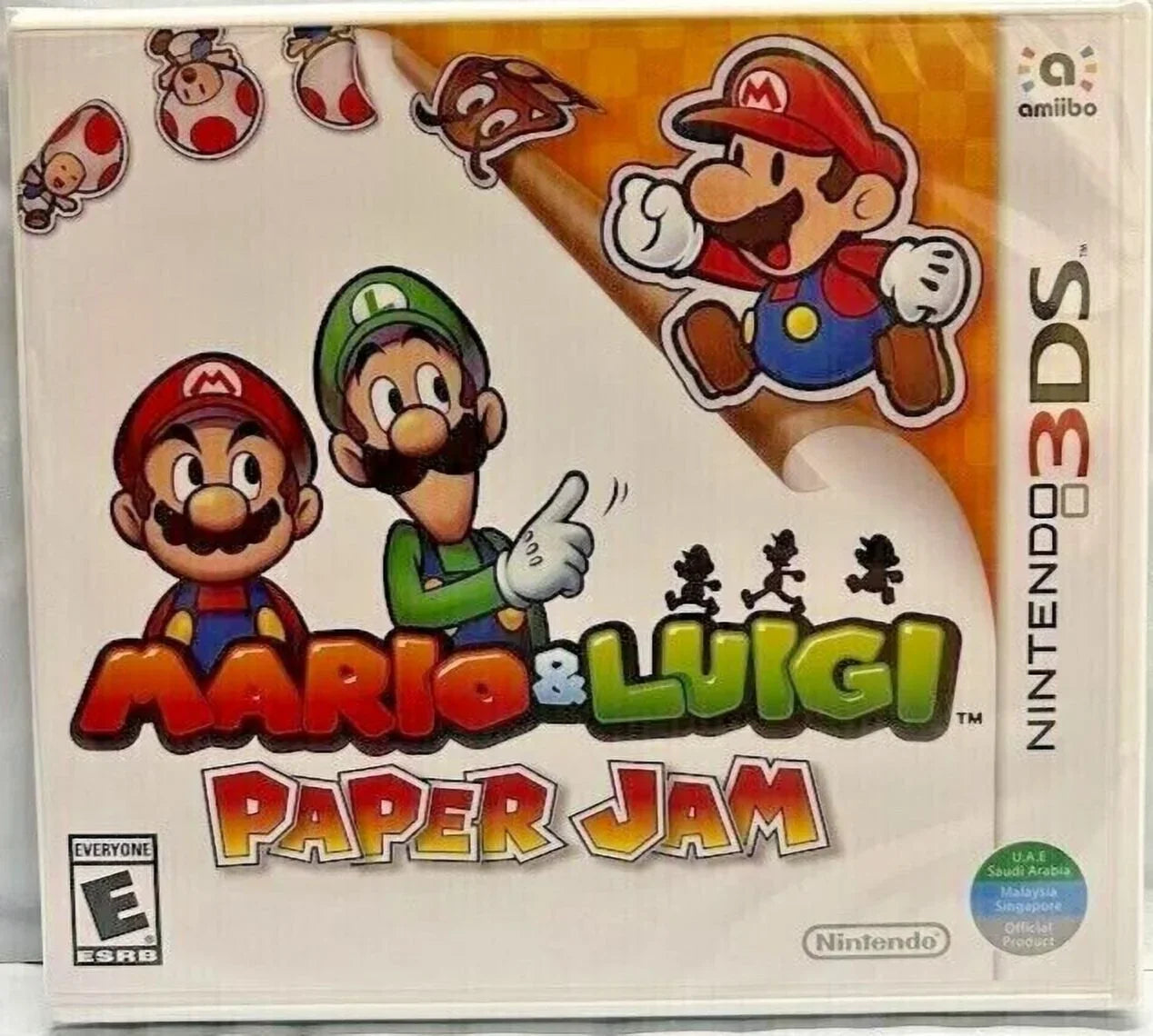 & New Game 3DS Brand Jam RPG Luigi: Special Mario 2015) Paper (Action