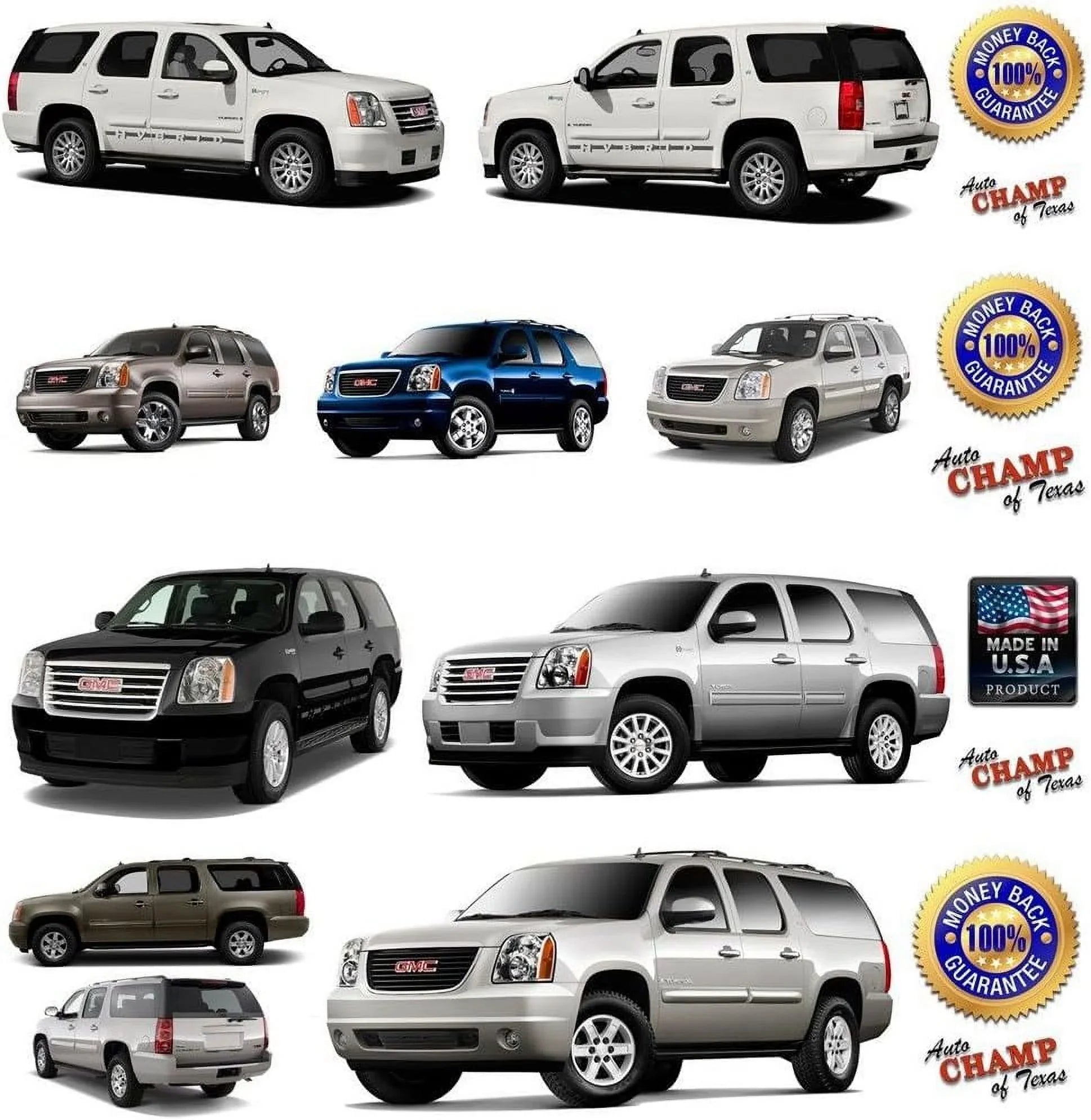 Auto SLE Side -Driver GMC Gray - Texas: Yukon Seat 2500 2009-2014 with Cloth Champ XL 1500 Bottom Cover Compatible Of