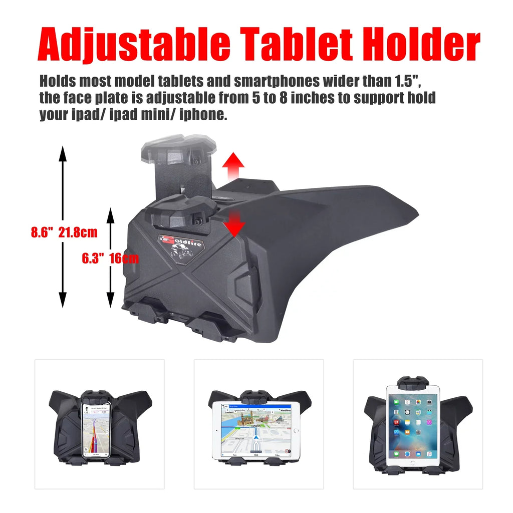 Organizer Device 2019-2022 Maverick UTV GFYSHIP For Storage Sport Tablet Phone AM Commander 2021-2022 Trail Holder Electronic Box Can