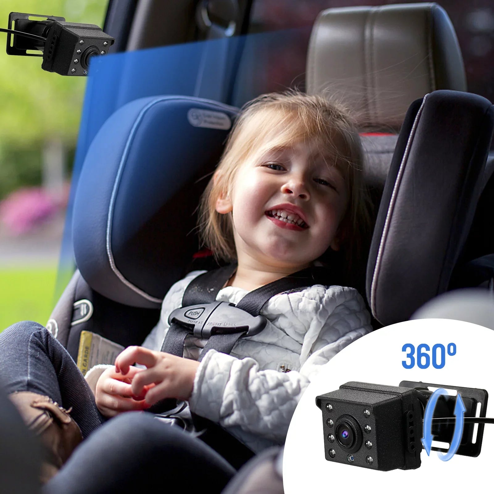 IPS Adjustable Function Wide Vision IPS Invigilator,IPS Vision Adjustable Monitor Camera Screen 4.3'' Nebublu Camera Mirror View View Kids Monitor Screen Wide Function 4.3'' Baby Screen Baby Wide