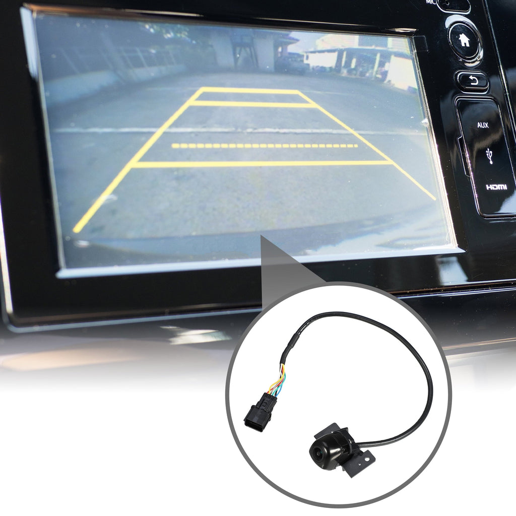 Plastic Black Up Hyundai View Tucson Camera Rear for No.95760-D3001 Back Car 2016-2018