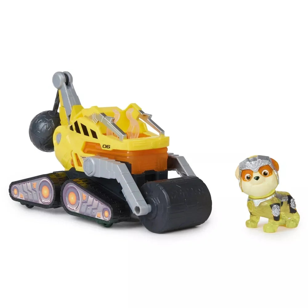 Truck Toy The Paw Patrol: Mighty Movie Figure Mighty with Rubble Pups Action