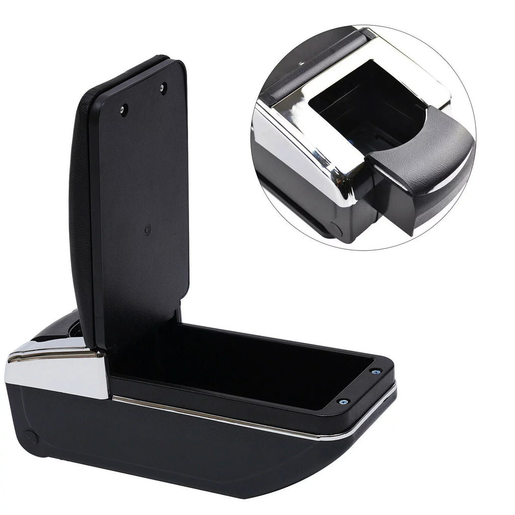Container Armrest Nissan 2007-2011 Arm Rotatable Center Rest For Versa/Tiida/Latio Black Storage Holder Car Console ZhdnBhnos Box