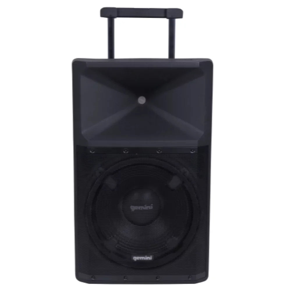 Media Audio Portable Gemini System Watt Sound GSP-2200 PA Bluetooth Speakers Pro DJ 2200