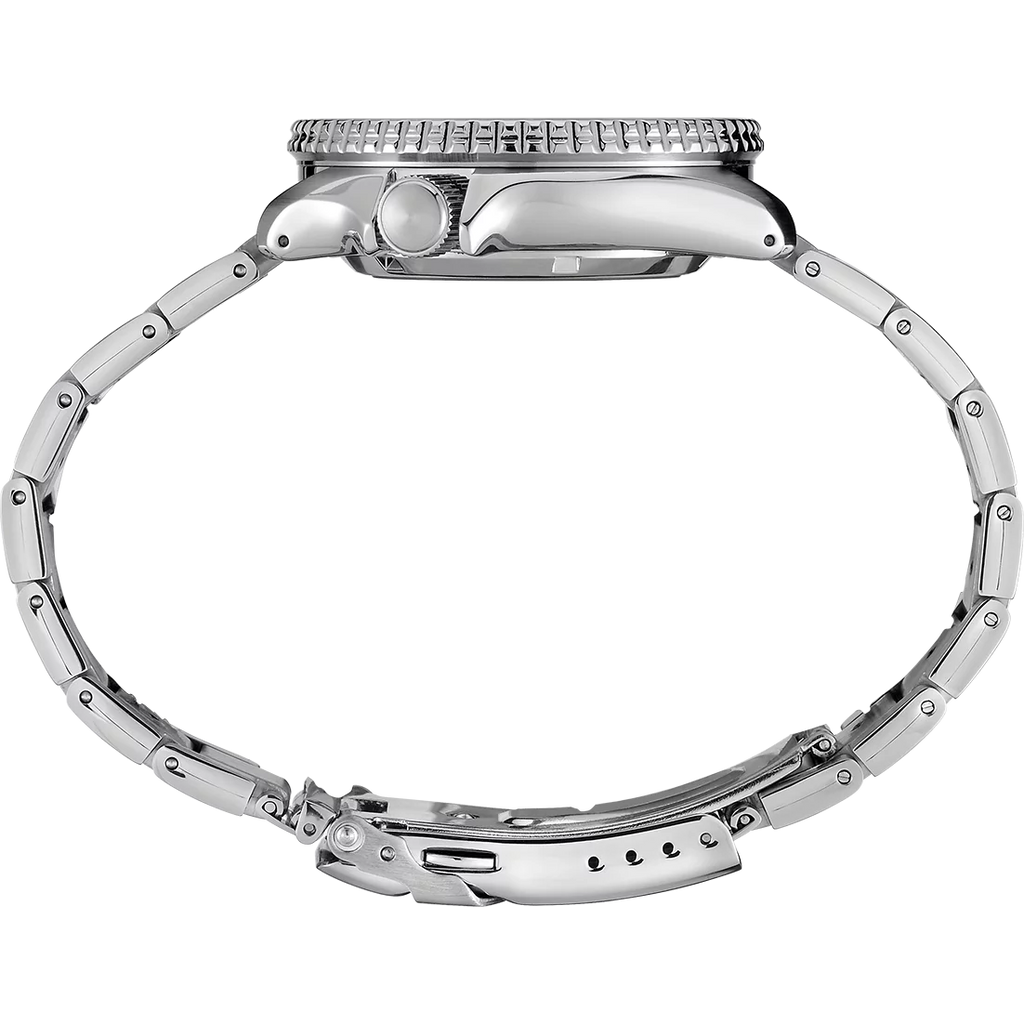 Green Men's Watch 5 Steel Date Seiko Automatic SRPD61 Stainless Day Dial Sports