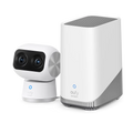 4K with PTZ, Indoor 8× Cameras, UHD Resolution 3, Human/Pet with S350 6 and 360° Security eufy Cam Dual Dual-Band HomeBase Security AI, Zoom Wi-Fi Camera