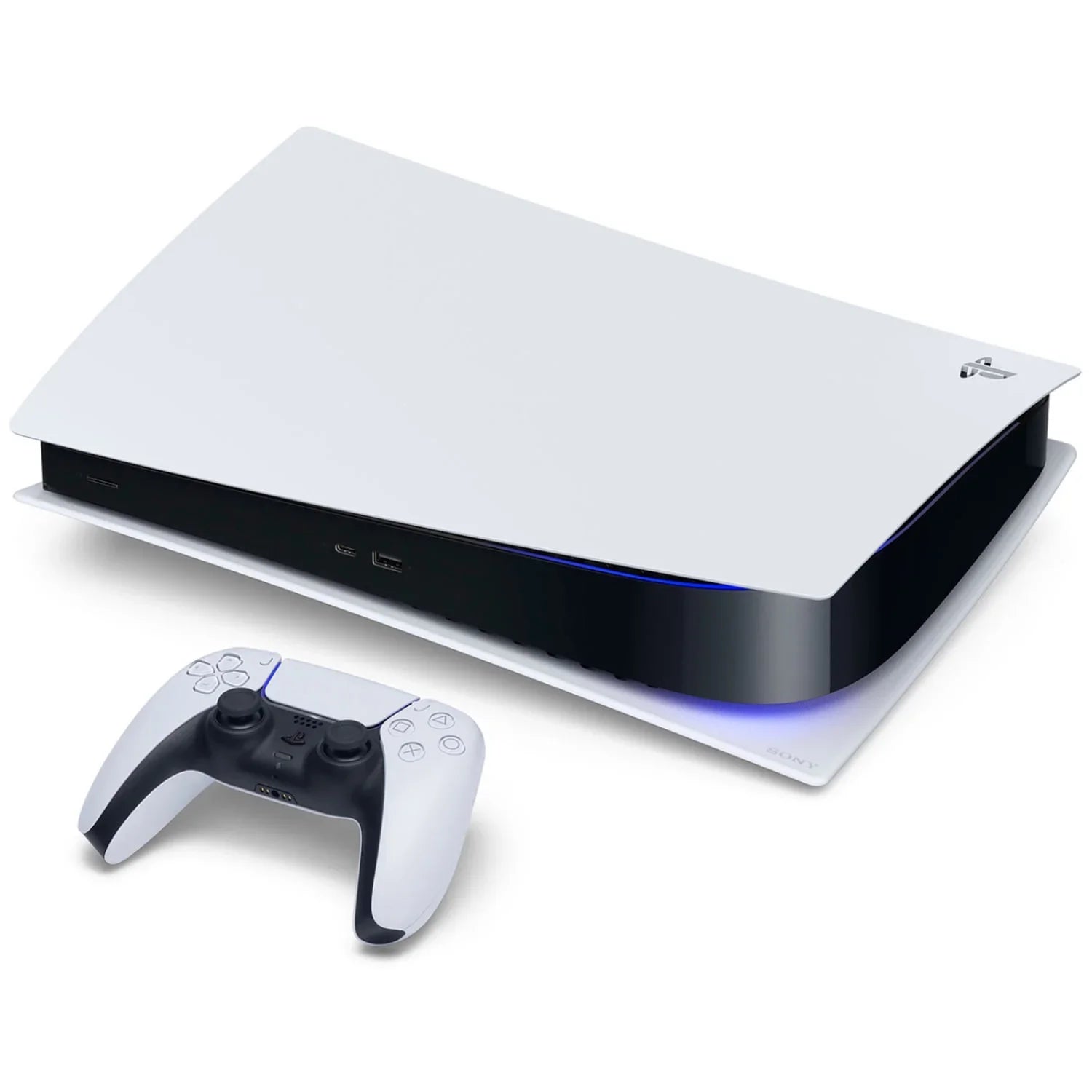 Digital 5 Bundle with Gamer Purple Version PS5 Pack Digital) Extra Playstation Starter and ( Controller Galactic