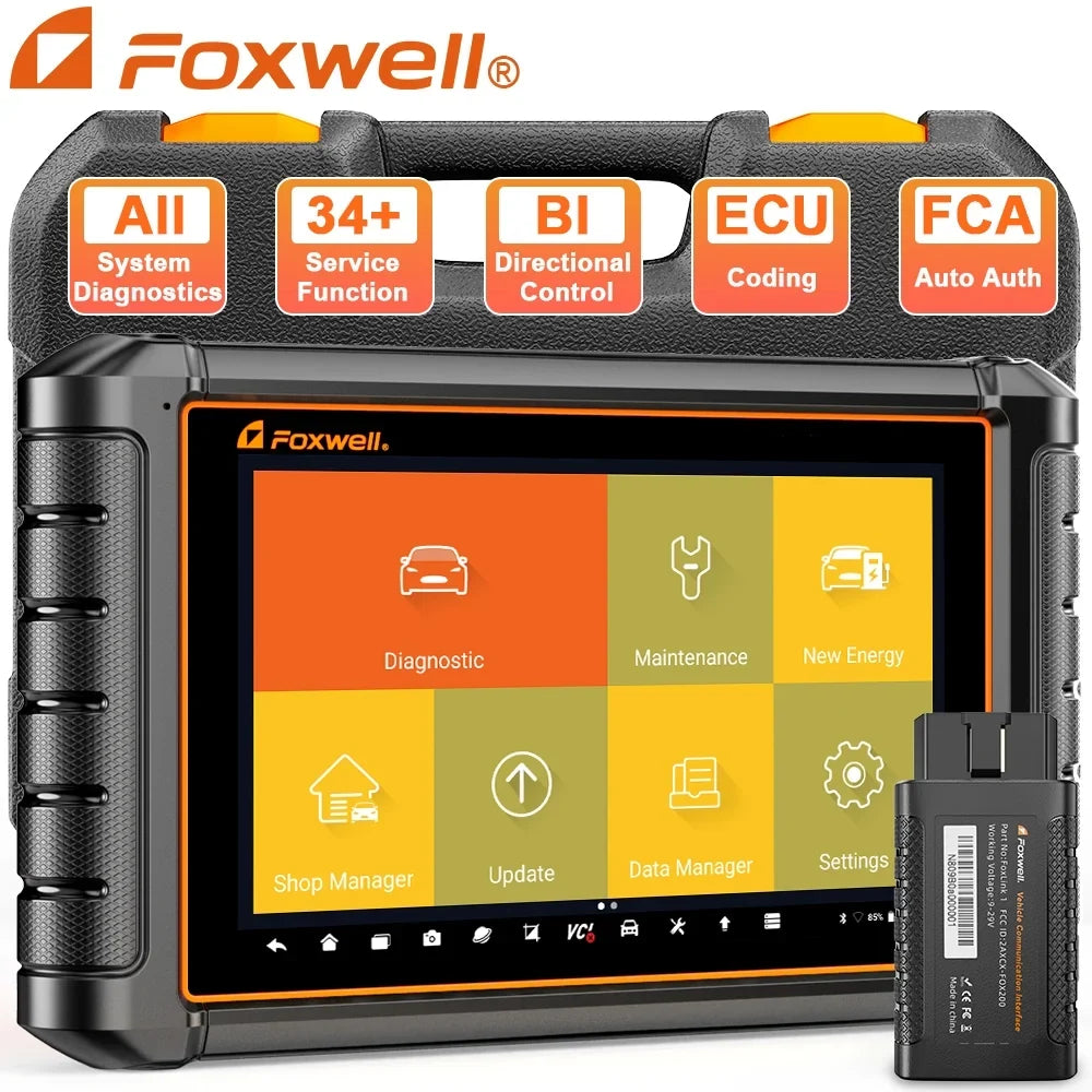 NT909 Control Tool FOXWELL ECU Scan OBD2 Bidirectional TPMS Code Key Scanner Diagnostic Scanner Coding Programmer Reader