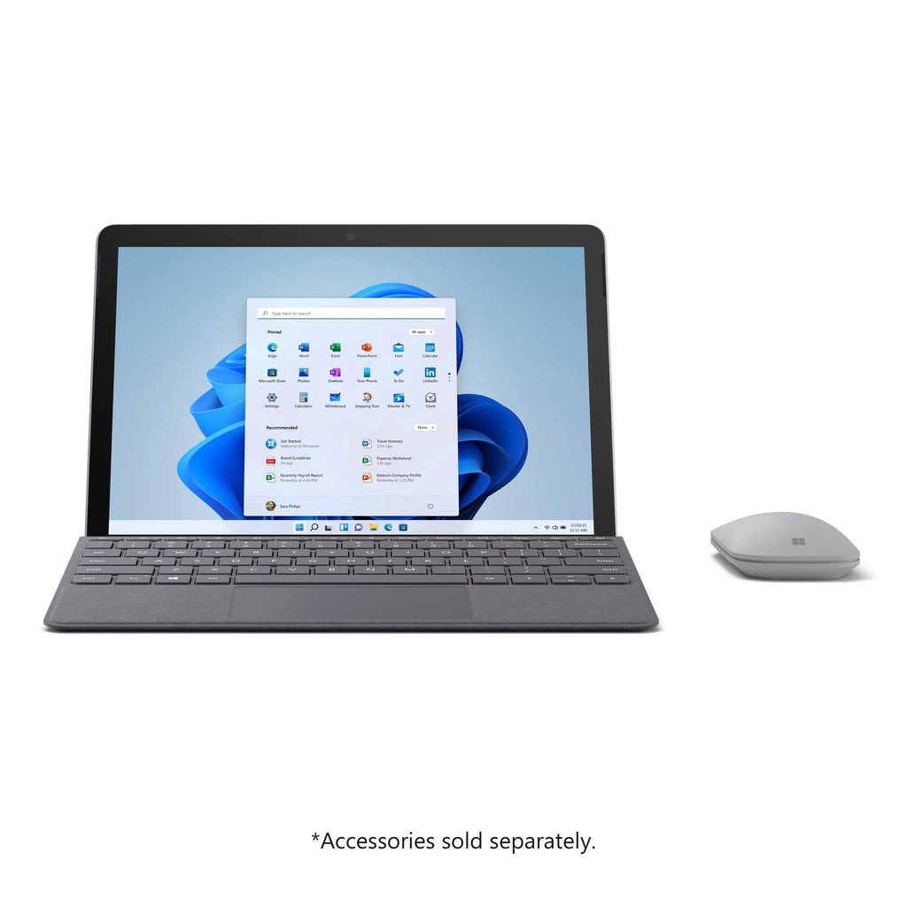 Windows Platinum, Gold Sense Pixel Surface 10.5" Intel®Pentium® 10 Display, touch, 128GB Point 8VA-00001 8GB Flow Microsoft 11, 6500Y, Multi- RAM, SSD, 3 Go