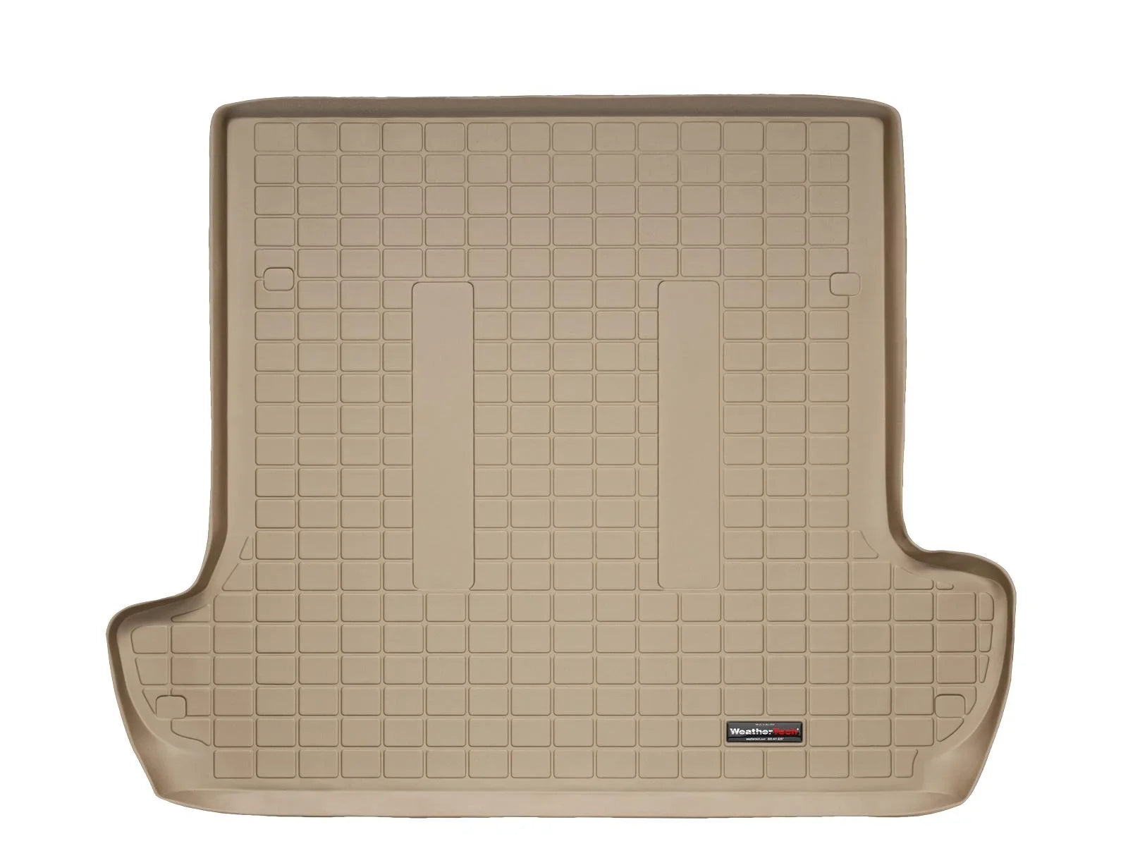 Behind - Toyota 2nd with WeatherTech compatible Row Seating, Tan Liner 2003-2009 Trunk 4Runner Cargo