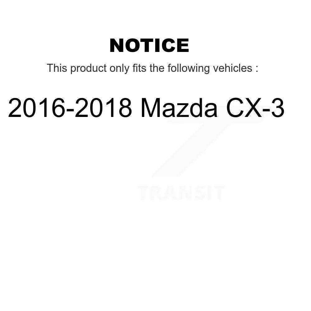 Pads KCX-100524 Mazda CX-3 Brake Front 2016-2018 Kit For Rear Ceramic