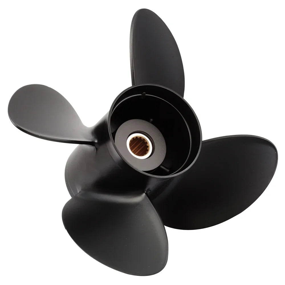 Bravo RH Compatible Propeller 14.25" Amita X 240 4 5L Diameter x 58134-Zy3-019A By Blades 1 4 1513-143-19 31082 15-Splines 1988-1998 Pitch Spline x 1 15 19" Efi With Bravo Aluminum Mercruiser New