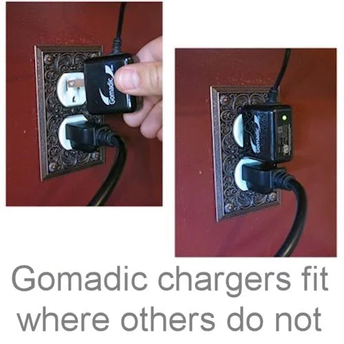 '- High with foldable for Nokia output convenient, design power T Gomadic Uses Lumia the Compact AC 530 a Wall suitable Charger plug Intelligent Home -