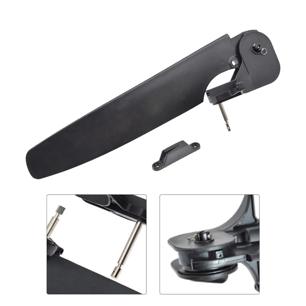 Kayak for Sea Fishing 80mm Universal Rudder pin Fixation Tail Kayak Angling Part Steering Canoe System Tackle Tackle Adjustable Boat Nylon