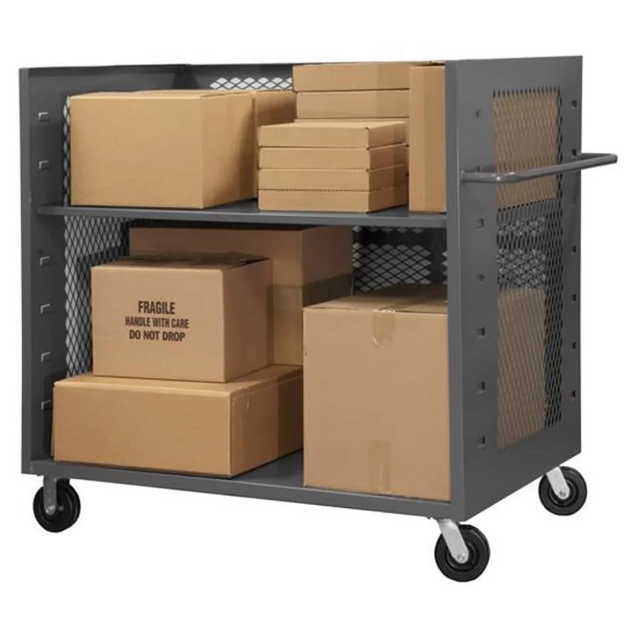 Durham Mesh 3 x Stock 57 Sided - 36 Truck 3ST-EX3660-1AS-95 60 with in. Shelves x