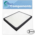 205 Blueair Air Air 200 & with Purifier - 3-Pack Filter 300 Blueair for Replacement Filter Compatible