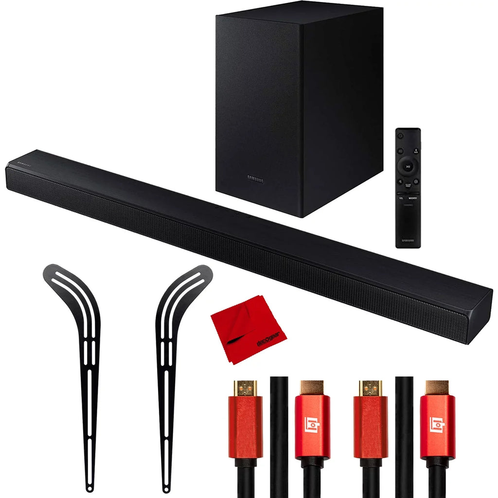 Audio, with Mounting HW-T550 Surround Sound Soundbar Bundle Bracket Dolby with