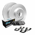 Carbon Brake SI 2017-2020 Fits W/ Euro Concepts Rotors Wdth1 CIVIC Ceramic & R1 59006 HONDA select: Pads R1 Coated