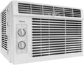 up Compact Ft. Reusable Speeds Washable Rooms Filter, and Window Mechanical 2 AC - Bedroom Control to Sq. BTU Easy Fan hOmeLabs Conditioner with 150 Air Cooling 2 Speeds, - Unit Ideal 5000 for