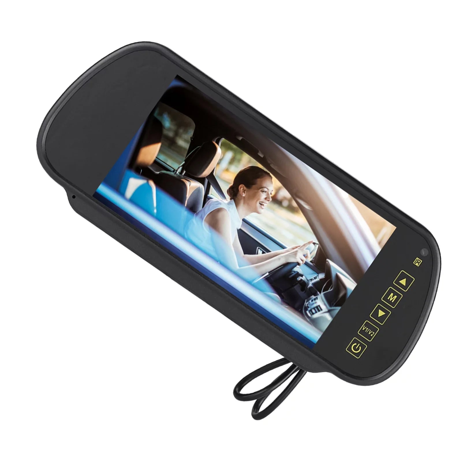 Durlclth Mirror-7inch View Bracket Mirror Car Rear Rearview Monitor Dimming With Camera Rearview Auto LCD