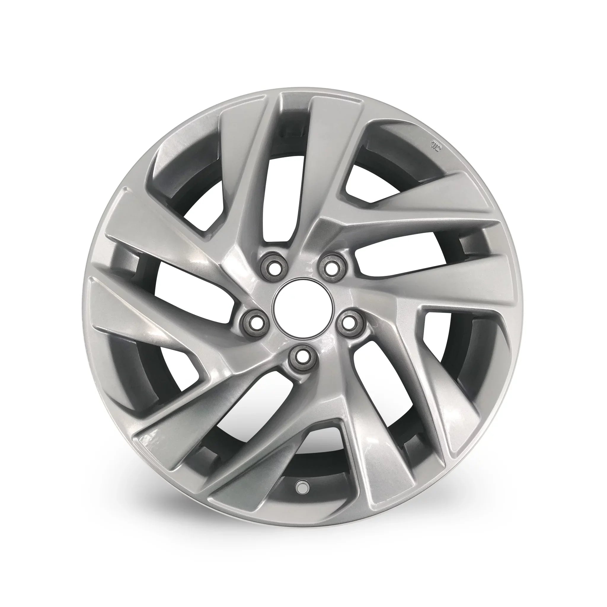 Automotive Twisted grade Wheel Rim for x CR-V Honda Silver 2016 2015, Velospinner Replacement Brand Alloy spoke 17" OEM New 7" Single 64069A