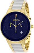 29479 Chrono Stainless Watch Quartz Specialty Steel Men's Two Tone Invicta