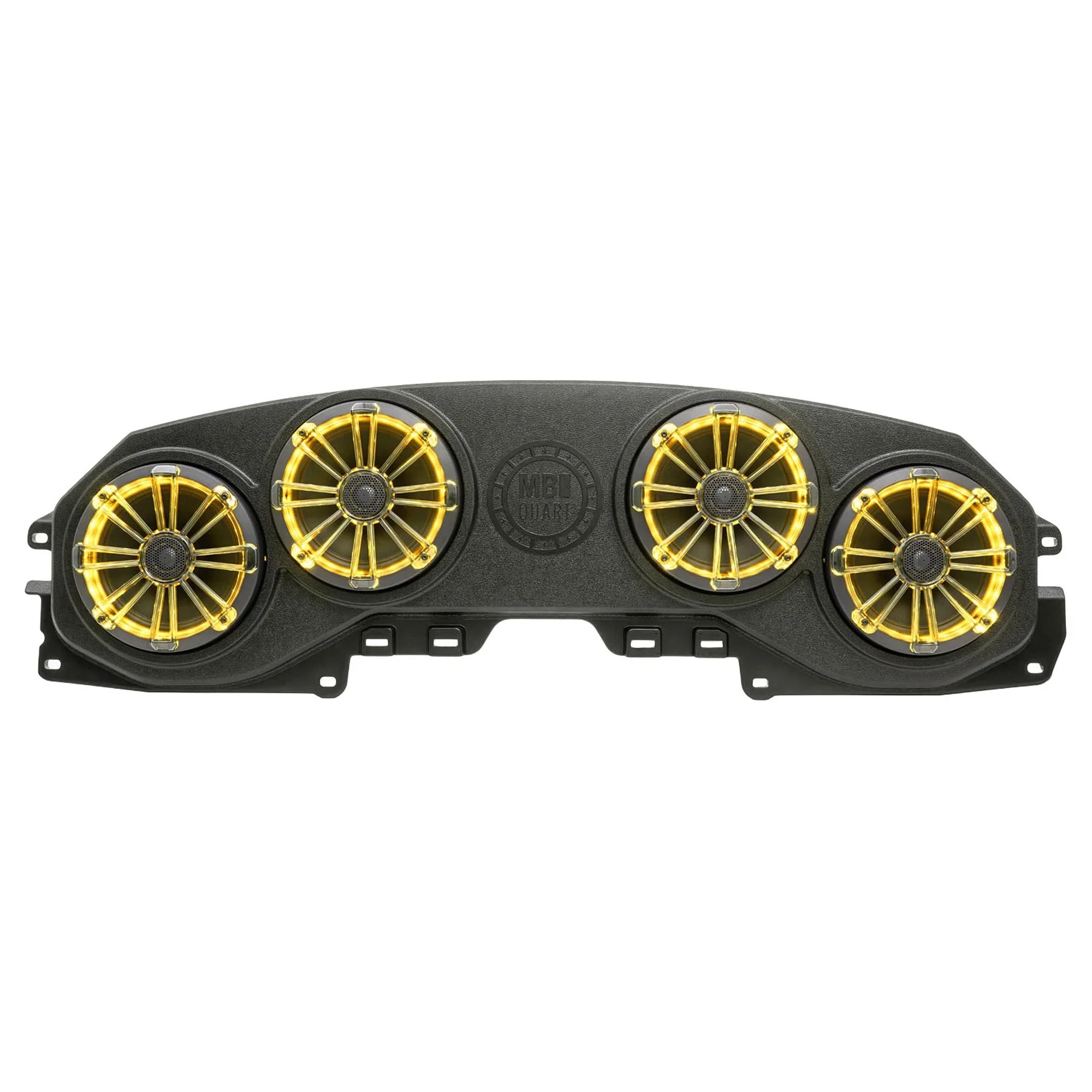 Overhead and Quart MB Rear RGB LED Wrangler Coaxial (JL)/ MBQJ-48CRGB with four (JT) 8” Soundbar Lighting Speakers JEEP Gladiator