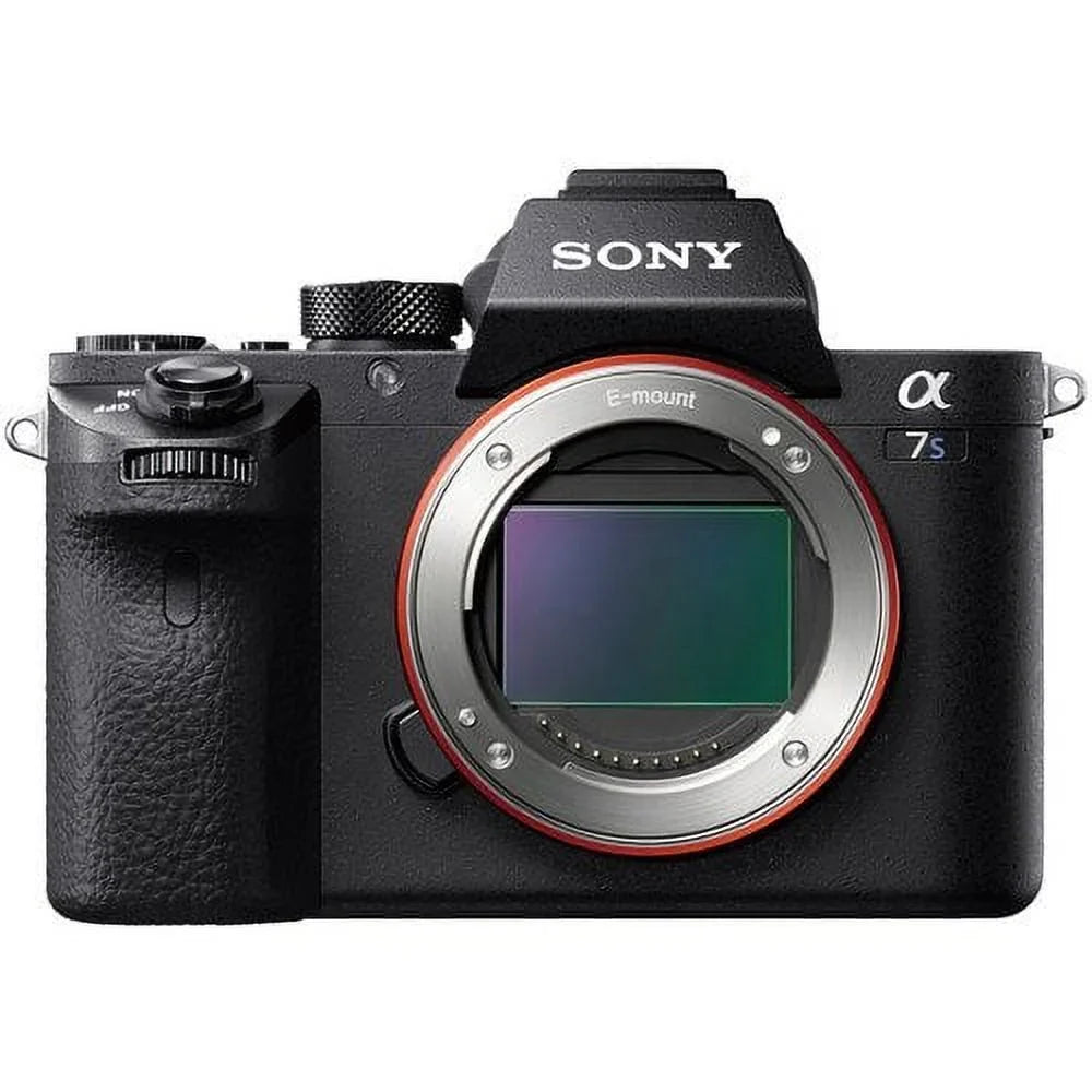 Card, Battery, Card Soft Lens, Essential Alpha , Bag, Memory Additional With Plus 24-70mm Mirrorless FE ILCE7SM2/B 64GB Accessories II Reader a7S Camera