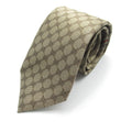tie Beige silk (New) Pre-Owned