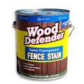 Stain Semi-Transparent Fence Wood BLACK Defender gallon